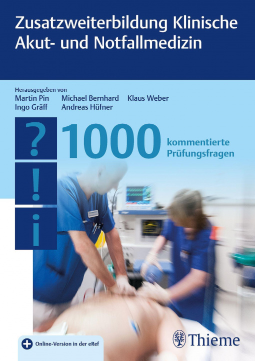 Carte Zusatzweiterbildung Klinische Akut- und Notfallmedizin - 1000 Fragen Ingo Gräff