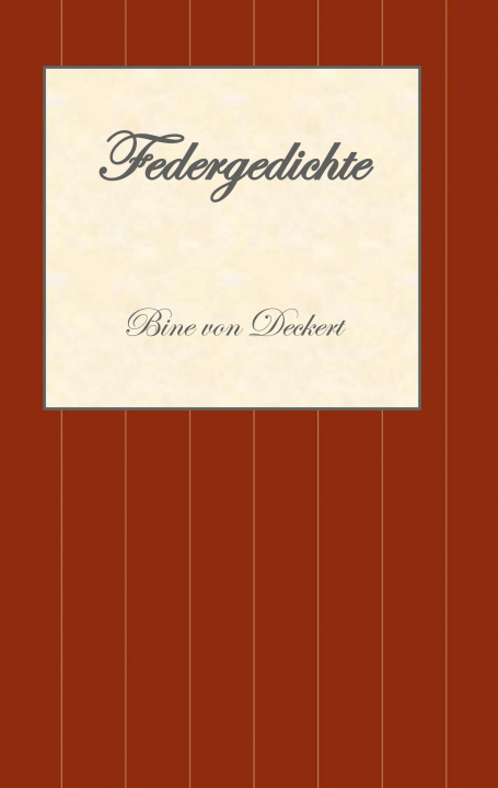 Knjiga Federgedichte 