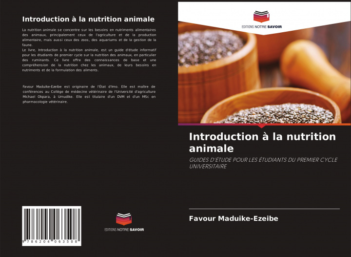 Kniha Introduction a la nutrition animale 