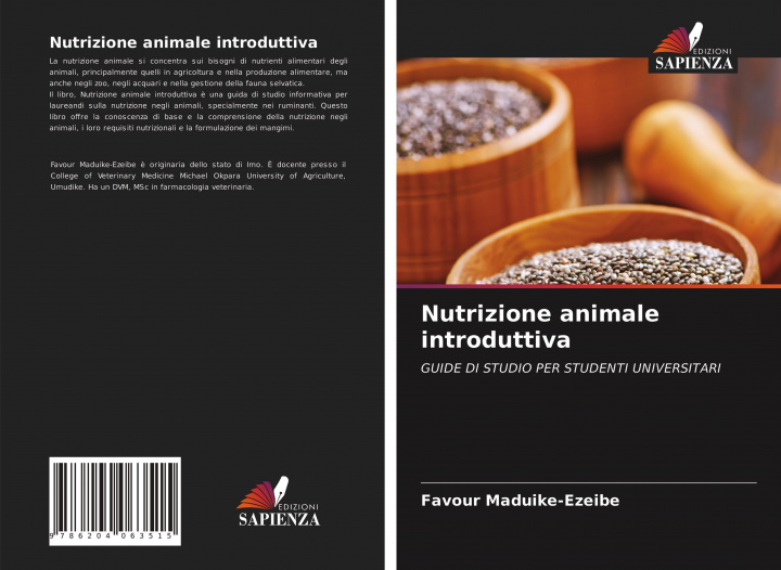 Kniha Nutrizione animale introduttiva 