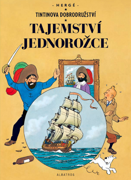 Книга Tintinova dobrodružství Tajemství Jednorožce Hergé