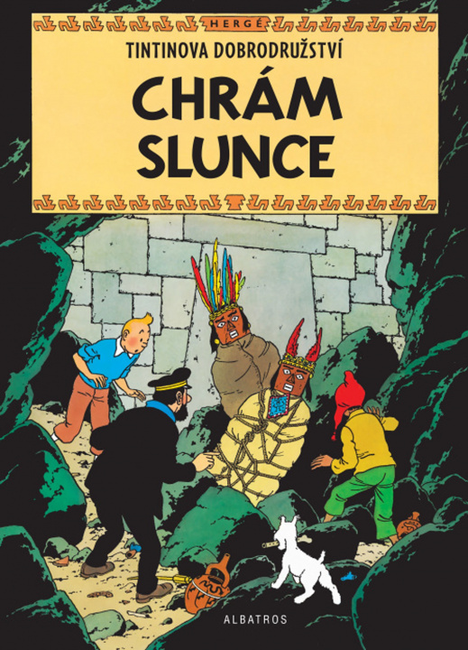 Книга Tintinova dobrodružství Chrám Slunce Hergé