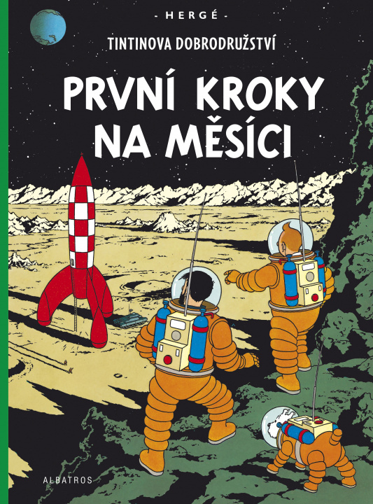 Carte Tintinova dobrodružství První kroky na Měsíci Hergé