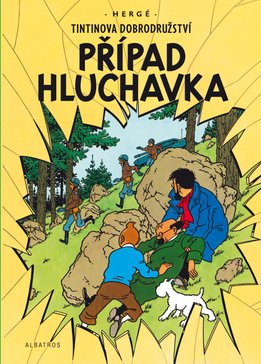 Book Tintinova dobrodružství Případ Hluchavka Hergé
