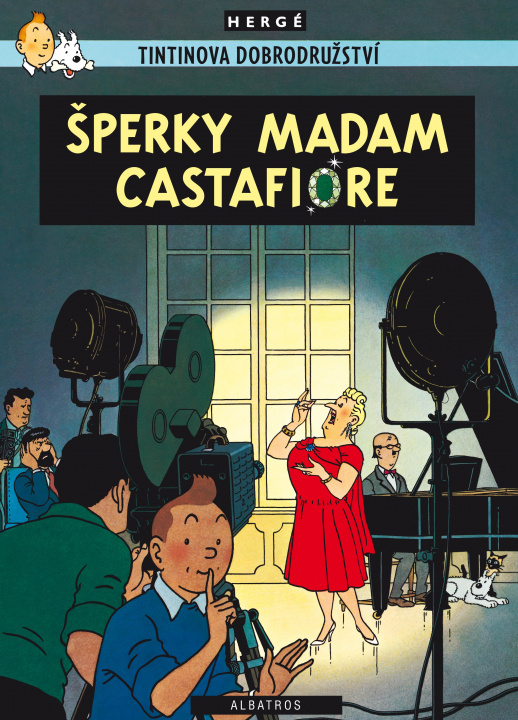 Könyv Tintinova dobrodružství Šperky madam Castafiore Hergé