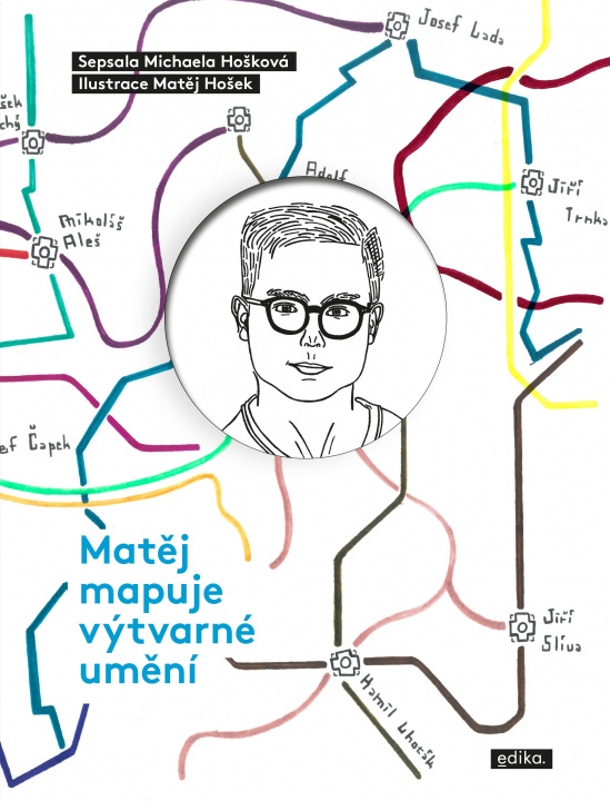 Book Matěj mapuje výtvarné umění Michaela Hošková
