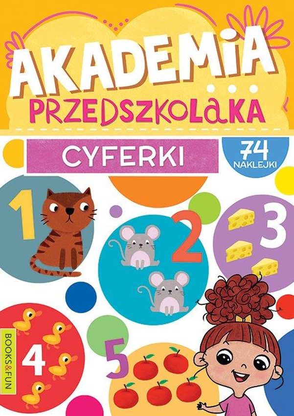 Kniha Cyferki. Akademia przedszkolaka Opracowanie zbiorowe