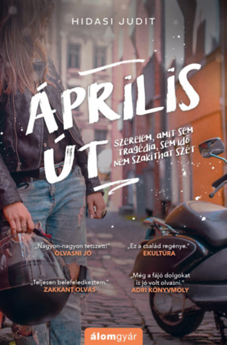 Buch Április út Hidasi Judit