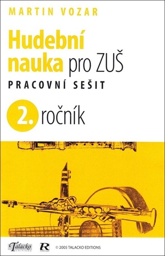 Kniha Hudební nauka pro ZUŠ 2. ročník Martin Vozar