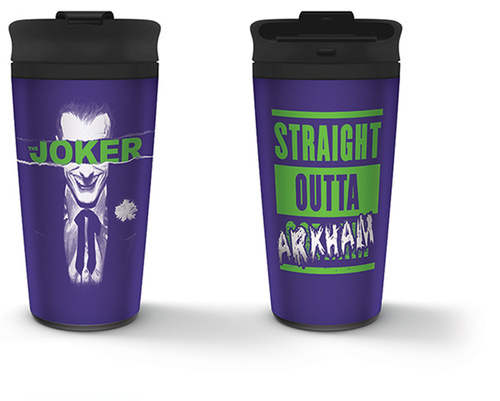Carte Cestovní hrnek Joker Straight Outta Arkham 