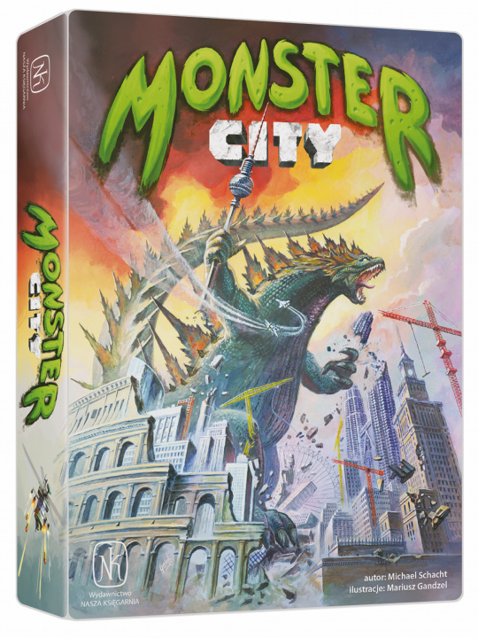 Kniha Gra Monster City Michael Schacht