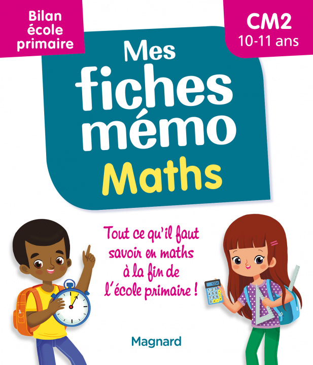 Buch Mes fiches mémo Maths CM2 - Bilan école primaire Céard