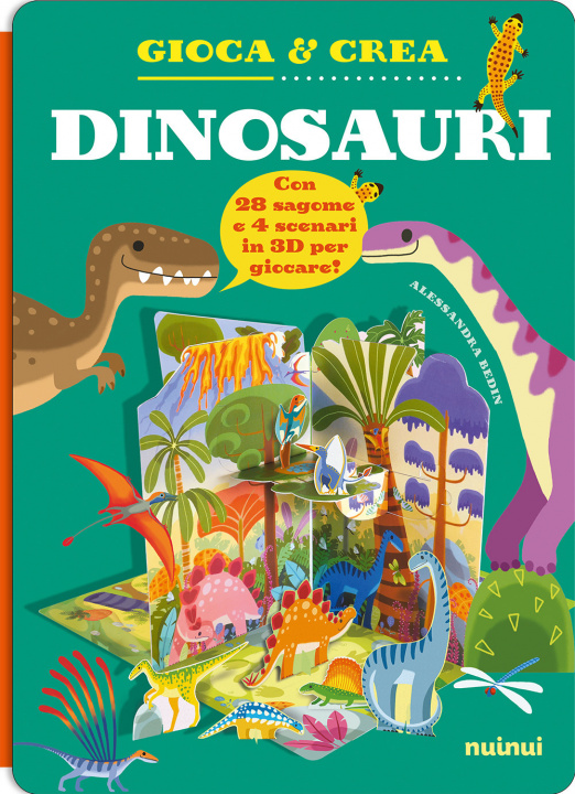 Carte Dinosauri. Gioca e crea Alessandra Bedin