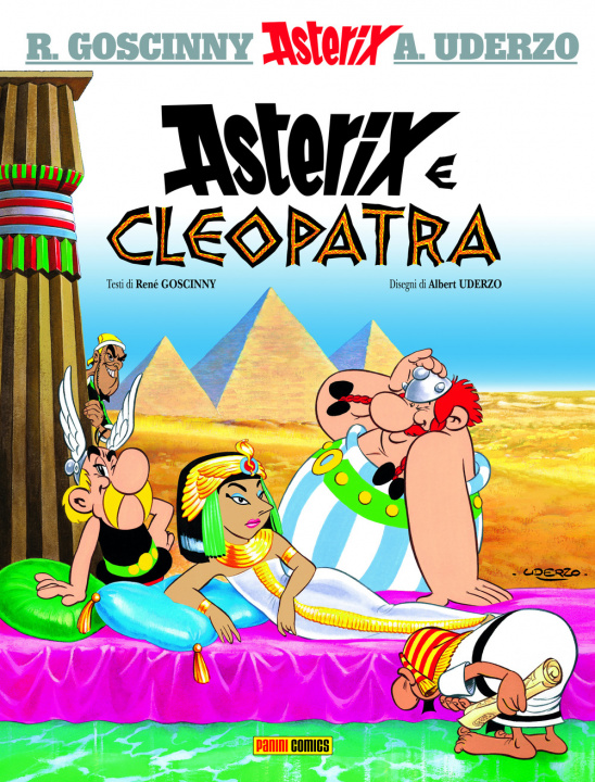 Książka Asterix e Cleopatra René Goscinny