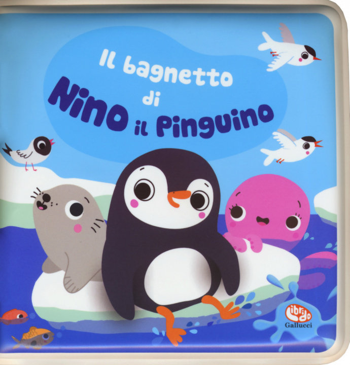 Kniha bagnetto di Nino il pinguino. Impermealibri Sigrid Martinez