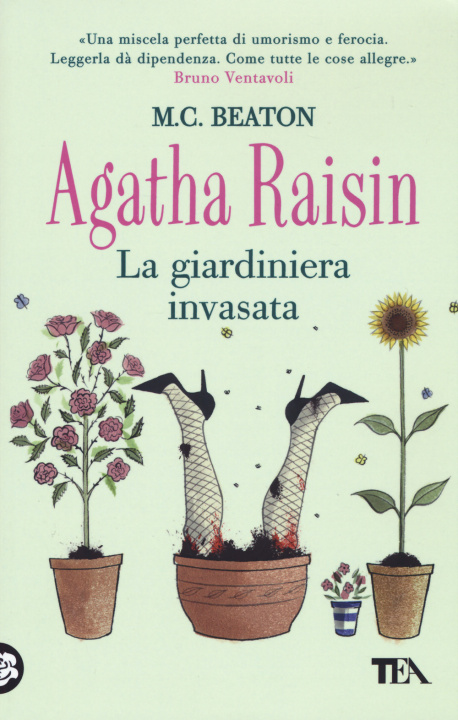Kniha giardiniera invasata. Agatha Raisin M. C. Beaton