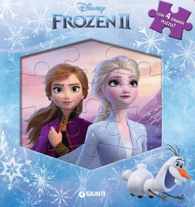 Книга Frozen 2. Libro maxi puzzle 
