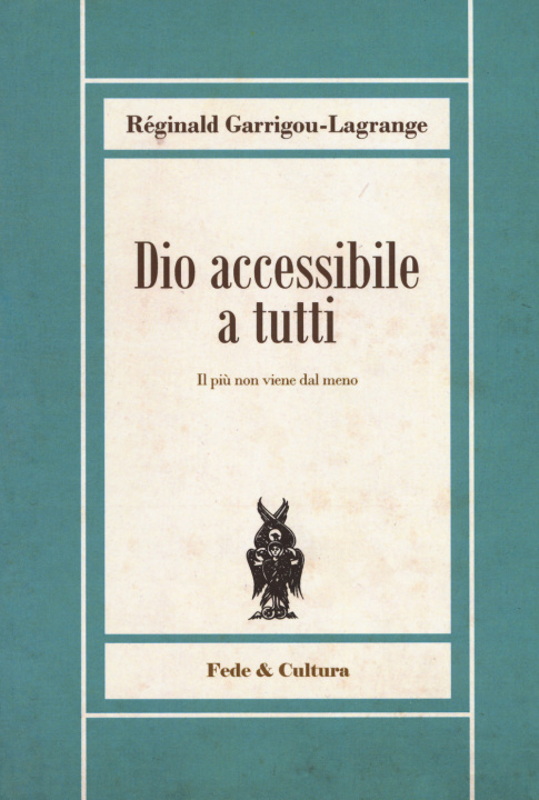 Książka Dio accessibile a tutti Réginald Garrigou-Lagrange