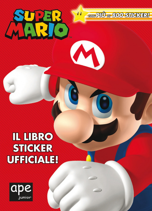 Kniha Super Mario. Il libro sticker ufficiale! 