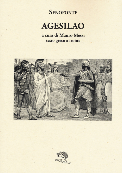 Carte Agesilao. Testo greco a fronte Senofonte