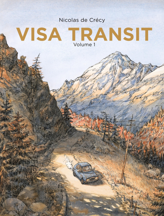 Kniha Visa transit Nicolas de Crécy