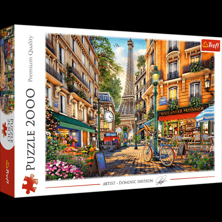 Joc / Jucărie Puzzle 2000 Popołudnie w Paryżu 27121 