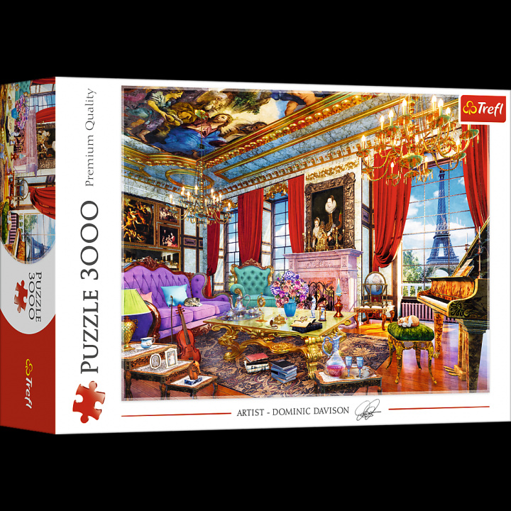 Hra/Hračka Puzzle Pařížský palác 3000 dílků 