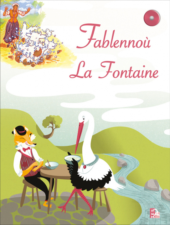 Kniha Fablennoù La Fontaine (Cd inclus) collegium