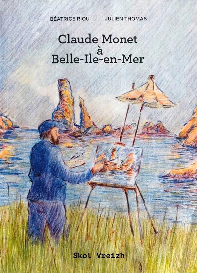 Carte Claude Monet à Belle-Île-en-Mer Riou