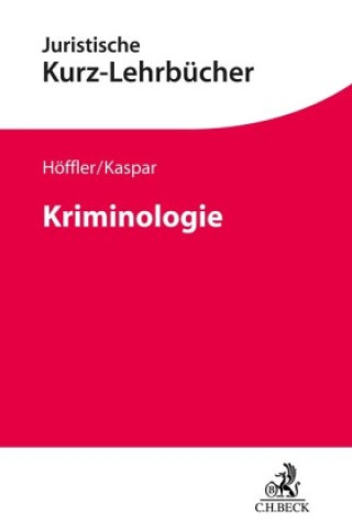 Book Kriminologie Johannes Kaspar