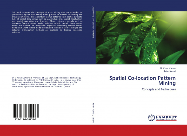 Knjiga Spatial Co-location Pattern Mining Ilaiah Kavati