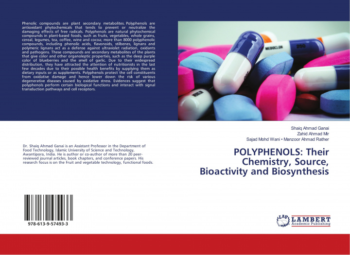 Libro POLYPHENOLS: Their Chemistry, Source, Bioactivity and Biosynthesis Zahid Ahmad Mir
