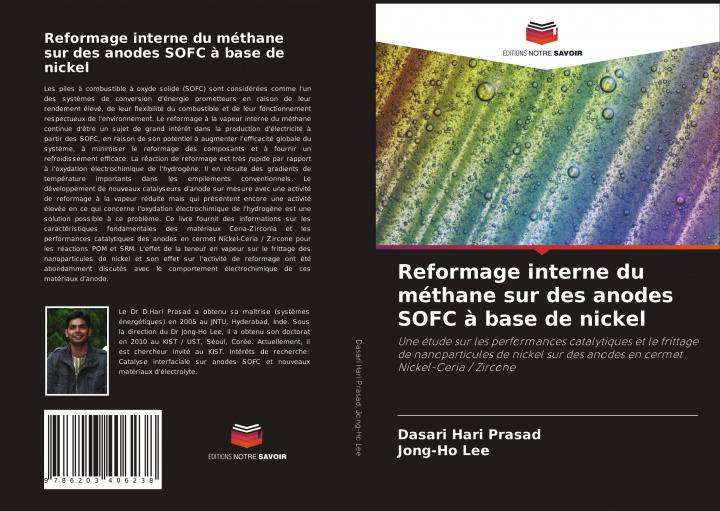 Livre Reformage interne du methane sur des anodes SOFC a base de nickel Jong-Ho Lee