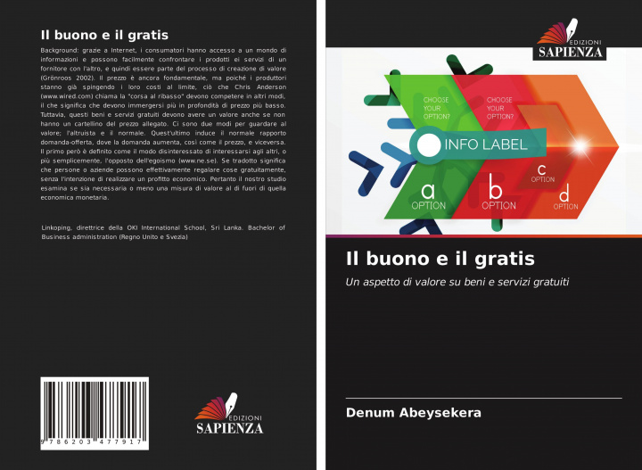 Knjiga buono e il gratis Denum Abeysekera