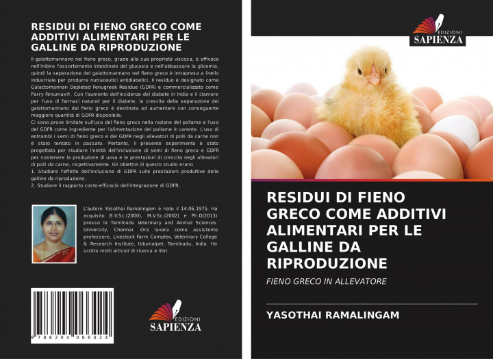 Kniha Residui Di Fieno Greco Come Additivi Alimentari Per Le Galline Da Riproduzione 