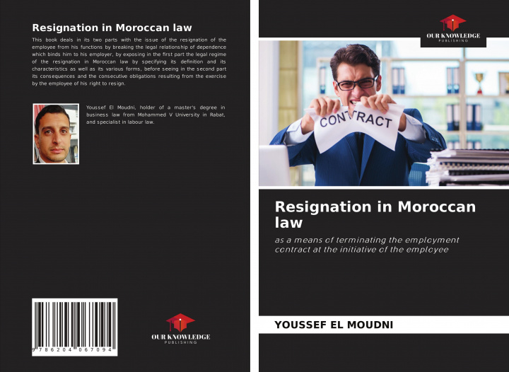 Knjiga Resignation in Moroccan law Youssef EL MOUDNI