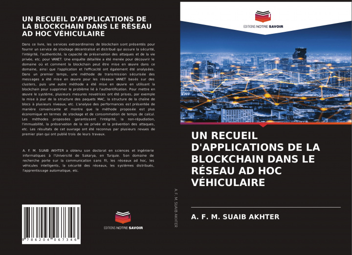 Kniha Recueil d'Applications de la Blockchain Dans Le Reseau Ad Hoc Vehiculaire 