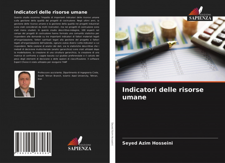 Knjiga Indicatori delle risorse umane Seyed Azim Hosseini
