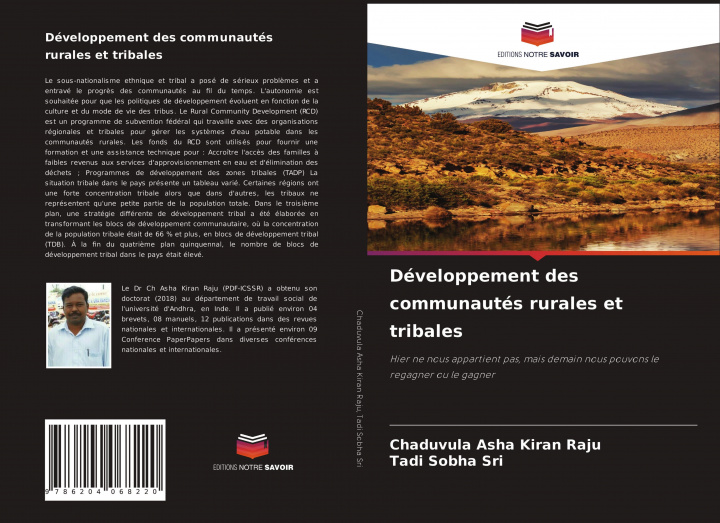 Knjiga Developpement des communautes rurales et tribales Tadi Sobha Sri