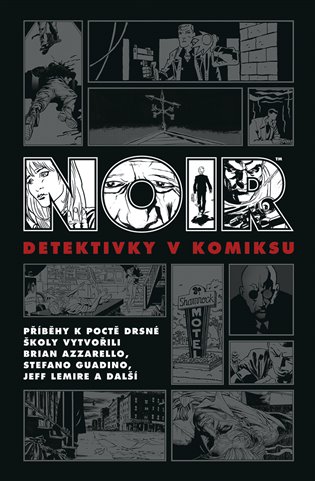 Kniha Noir Detektivky v komiksu Brian kolektív.