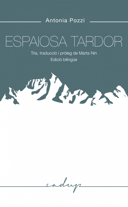 Book ESPAIOSA TARDOR POZZI