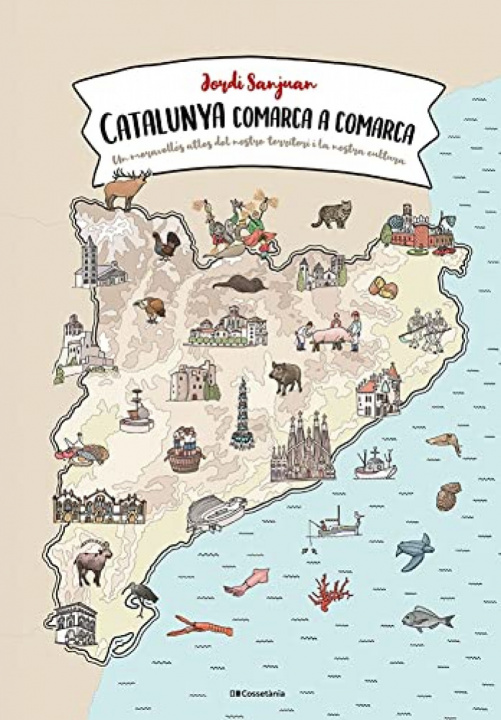 Knjiga CATALUNYA COMARCA A COMARCA SANJUAN