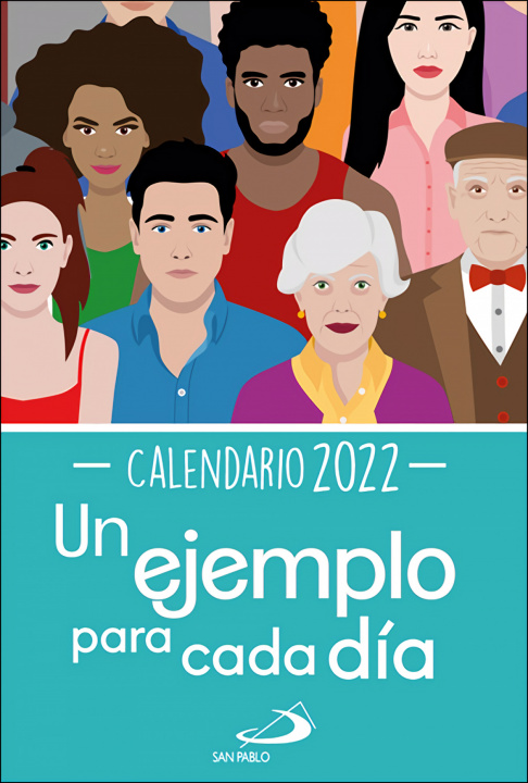Kniha CALENDARIO UN EJEMPLO PARA CADA DIA 2022 TAMAÑO PEQUEÑO EQUIPO SAN PABLO