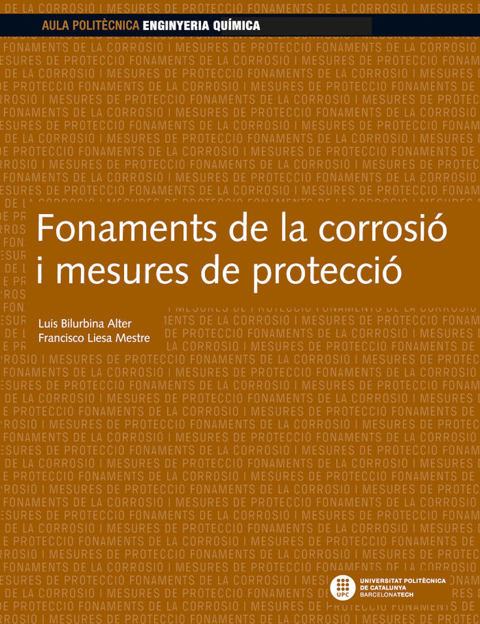Kniha FONAMENTS DE LA CORROSIO I MESURES DE PROTECCIO BILURBINA ALTER