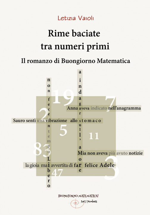 Knjiga Rime baciate tra numeri primi Letizia Vaioli
