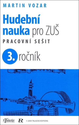 Книга Hudební nauka pro ZUŠ 3. ročník Martin Vozar