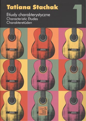 Kniha Etiudy charakterystyczne 1 / Characteristic Études 1 / Charakteretüden 1 Tatiana Stachak
