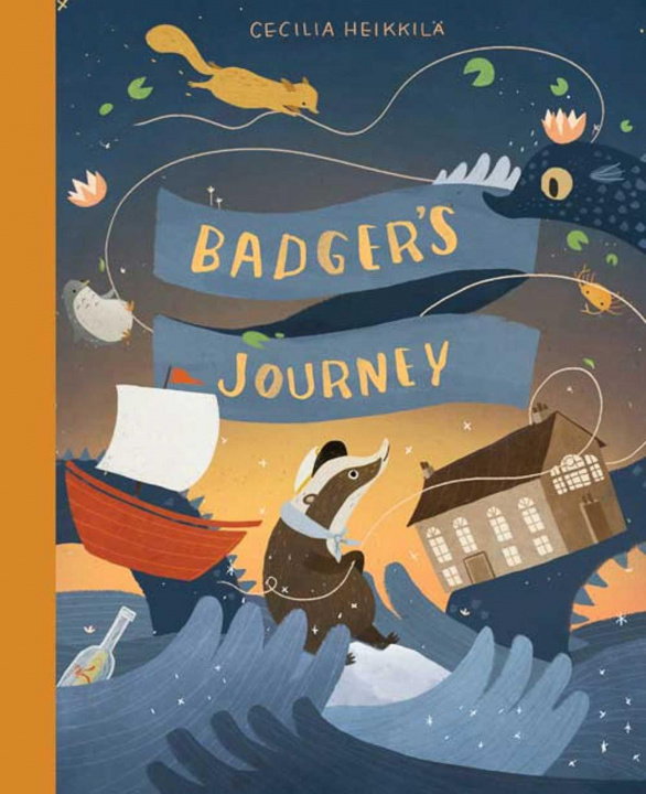 Kniha Badger's Journey Cecilia Heikkilä
