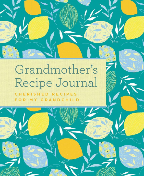 Book Grandmother's Recipe Journal 