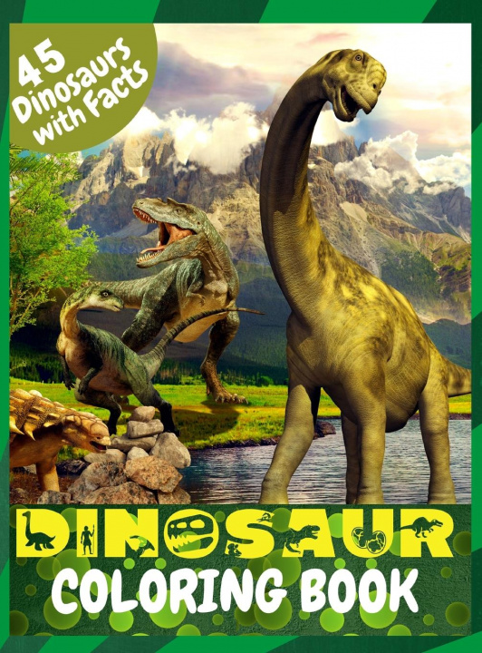 Libro Dinosaur Coloring Book Lora Dorny
